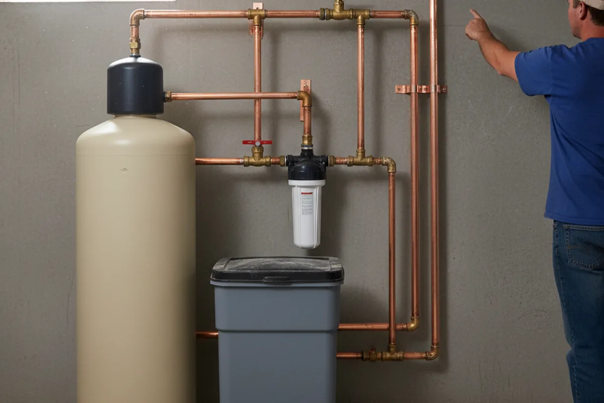 Whole-house water treatment system installed in Birmingham